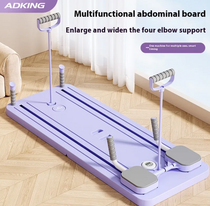 Foldable Ab Wheel Fitness Board