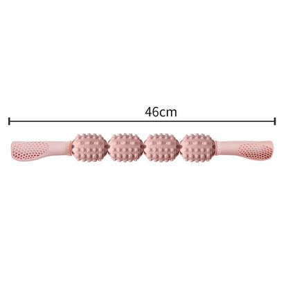 Yoga Four Roller Leg Muscle Relaxation Massage Stick