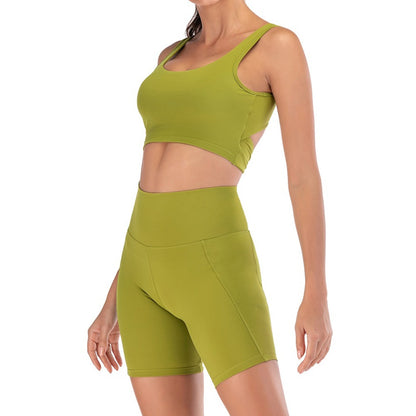 Cross-Back Sports Bra